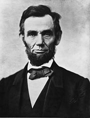 Portrait Abraham Lincoln 1863